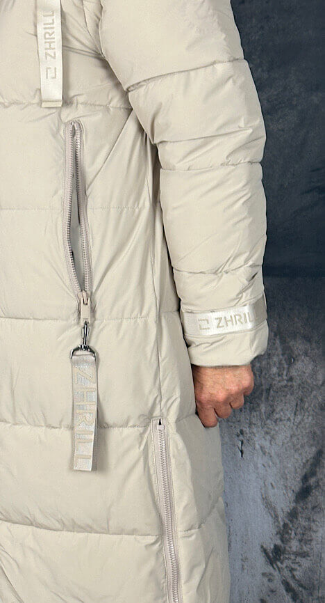 ZHRILL ZHISI MAX Mantel creme – Bild 3