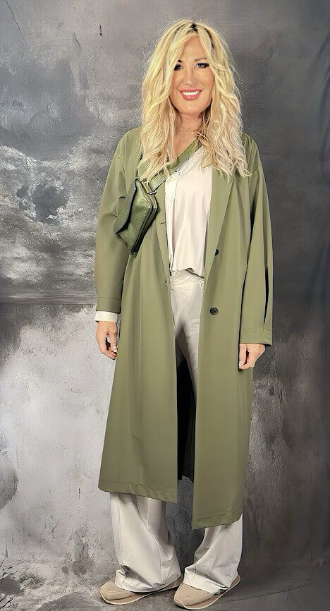 PENN & INK Bluse MAGDA sand – Bild 4