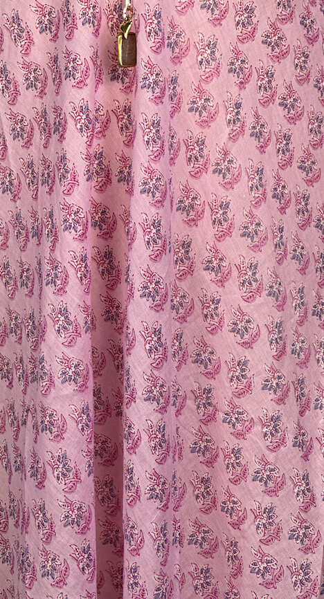 PLACE DU SOLEIL beach dress rosa flower – Bild 3