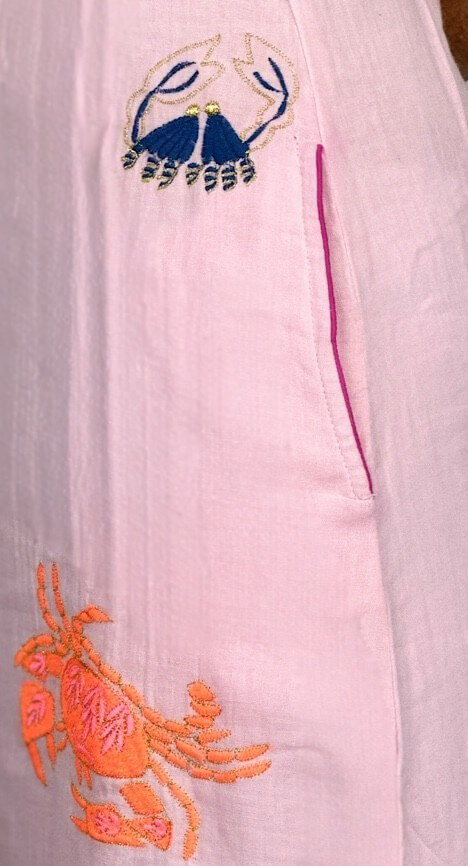 PLACE DU SOLEIL dress rosa crab – Bild 5