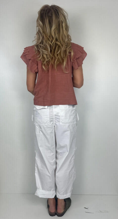 NOELLA Bluse MAURA red clay – Bild 3