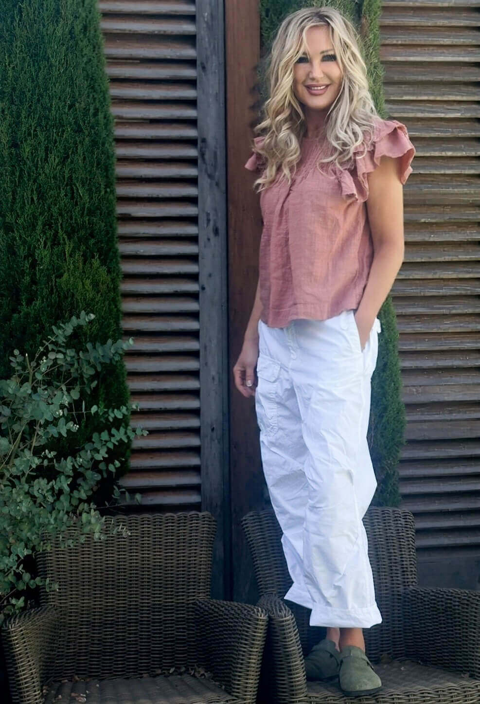 NOELLA Bluse MAURA red clay – Bild 4