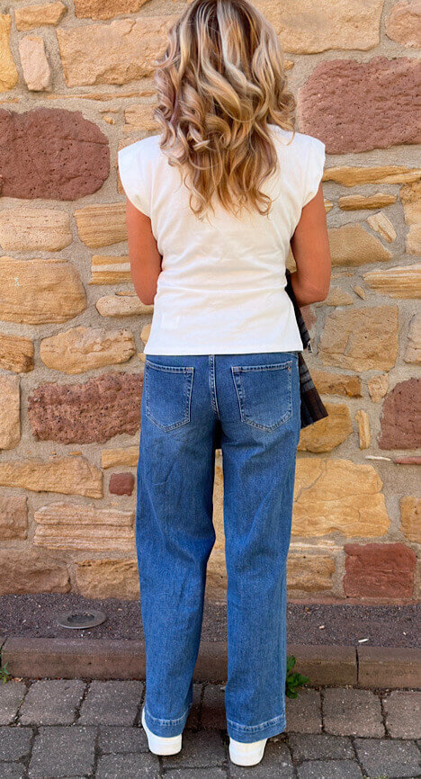 C.O.J Jeans CARLOTTA Medium Blue – Bild 3