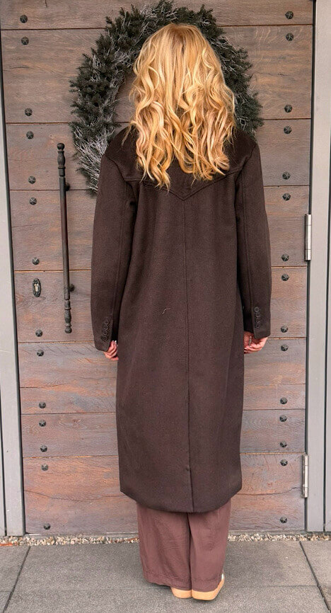 COLOURFUL REBEL Wollmantel ZANIA brown – Bild 2