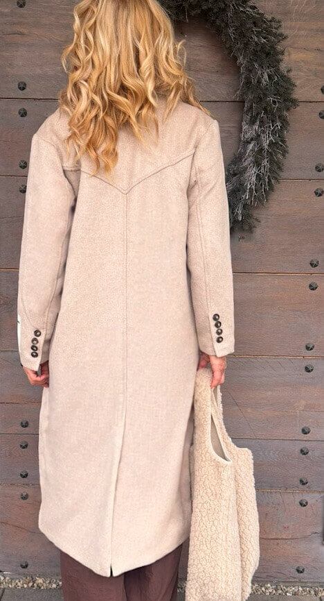 COLOURFUL REBEL Wollmantel ZANIA beige – Bild 2